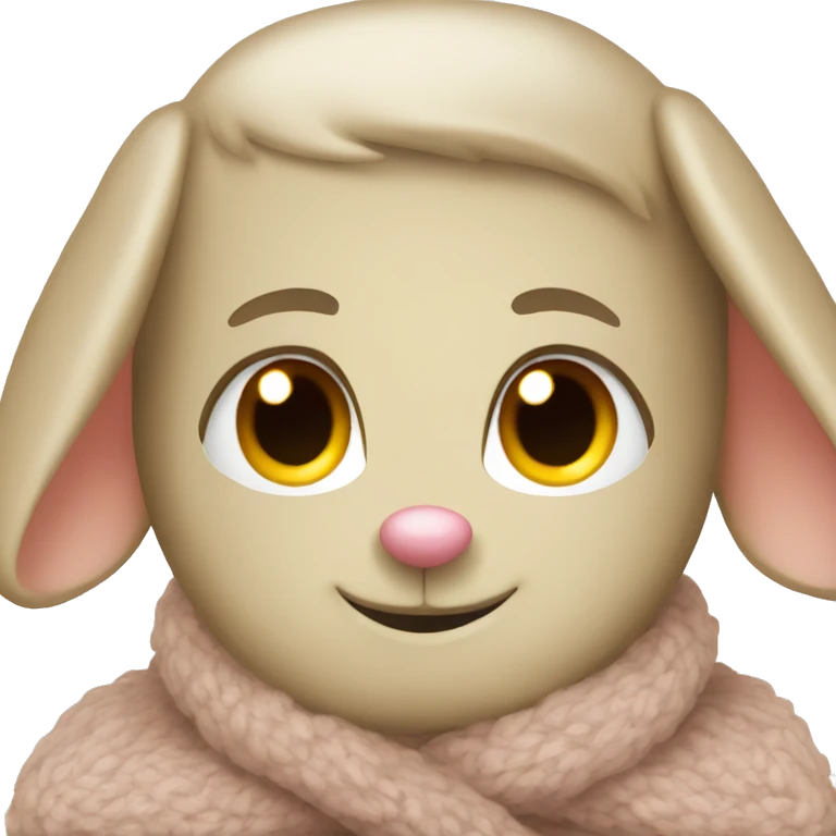 Bunny cozy  emoji