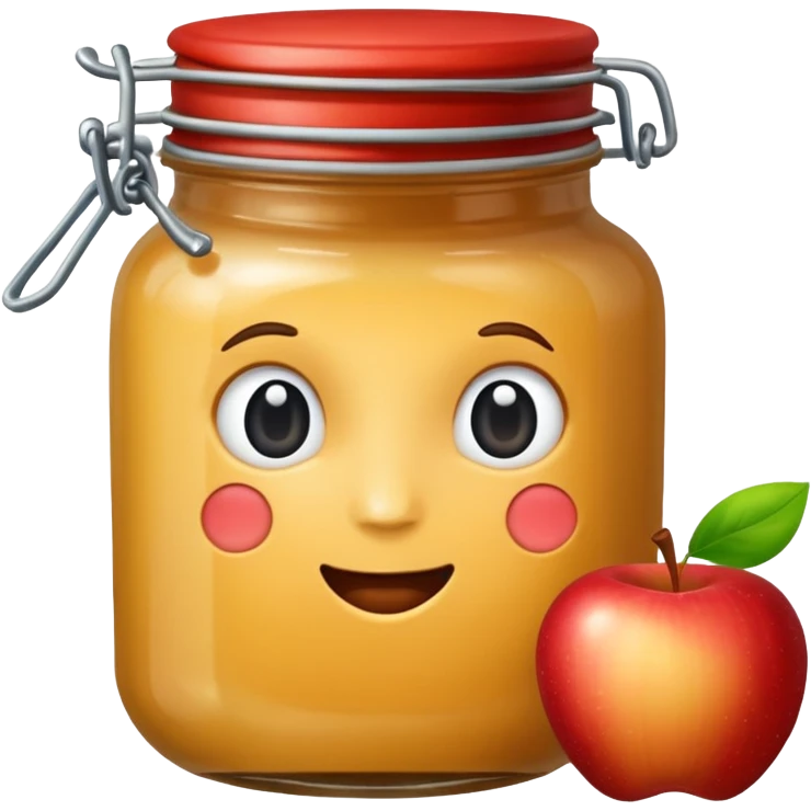apple sauce jar emoji