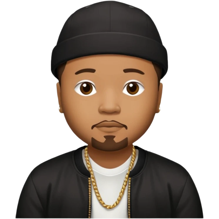J-Boog of B2K, male singer with dark brown hair emoji