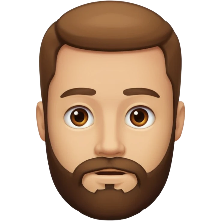 head with beard emoji