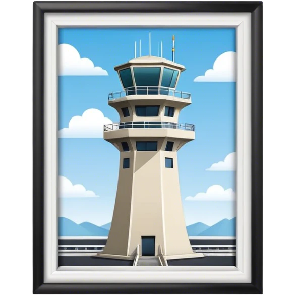 air traffic control tower emoji