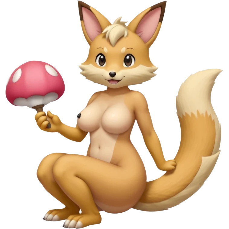 furry pokemon anthro big boobs naked vagina tail emoji