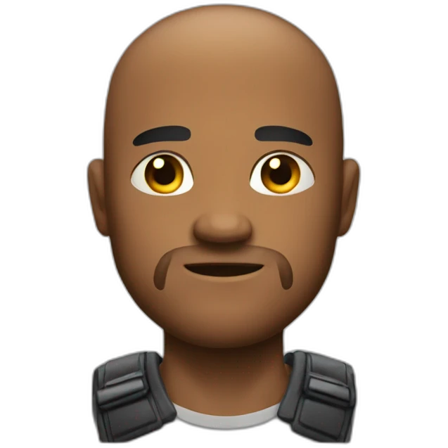 Strong man emoji