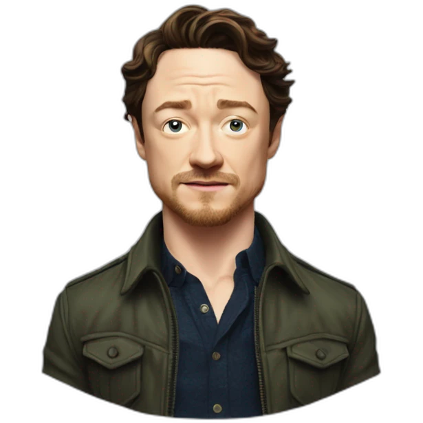 james mcavoy real emoji