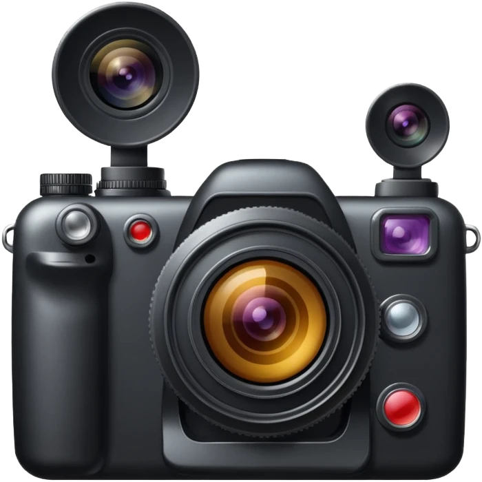 The camera has many buttons emoji