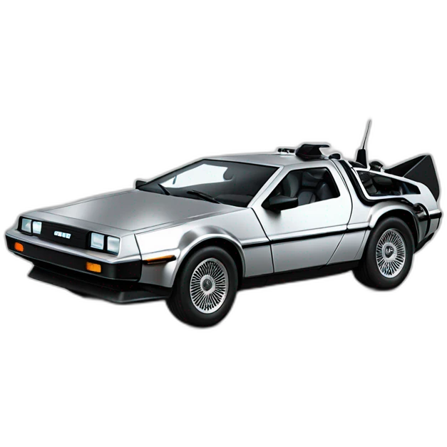delorean emoji