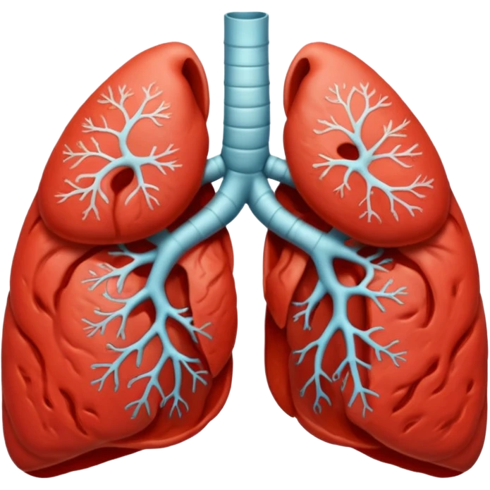 very simple lungs emoji