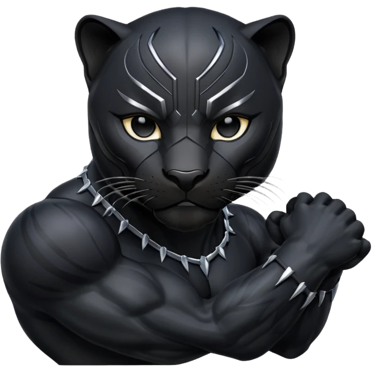 Black panther  emoji