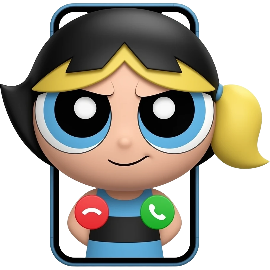 Incoming Call 📞 From The Powerpuff  Girls emoji
