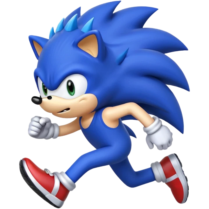 Sonic the hedgehog emoji