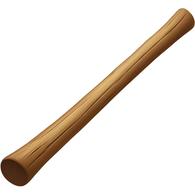Stick emoji