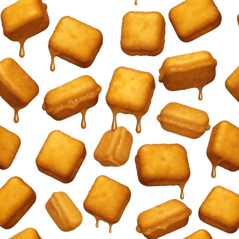 Dripping seasoned nuggets emoji