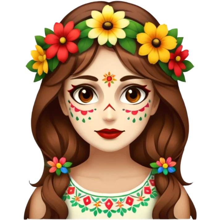 Flower-Crowned Dancer emoji