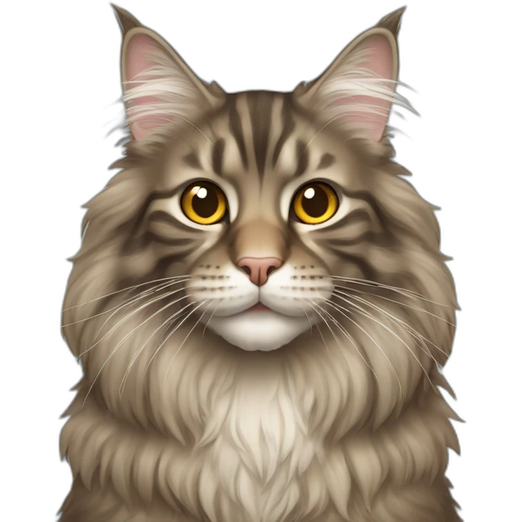 maine coon cat emoji