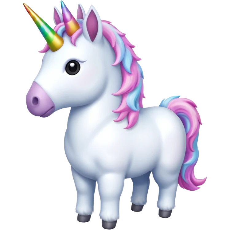 Unicorn full body emoji