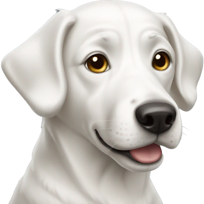 White dog emoji