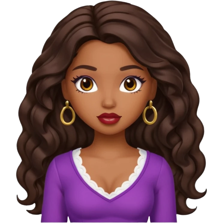 yazmine from bratz emoji