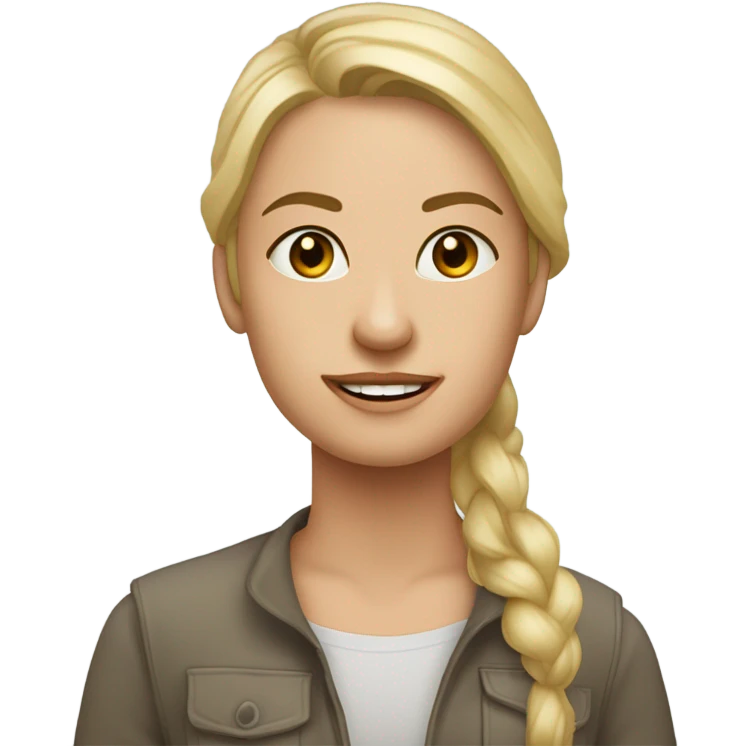 Девушка с темными волосами в очках пишет в блокноте emoji