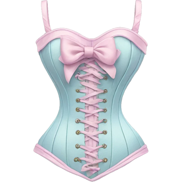 Pastel corset  emoji