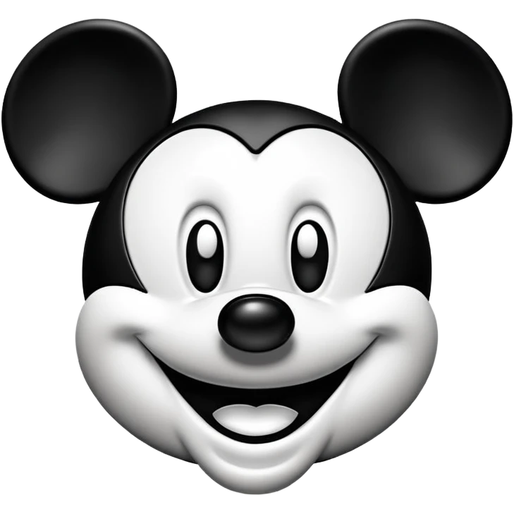 Mickey Mouse emoji