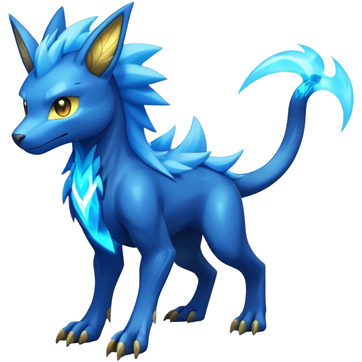 Manectric-Lucio-Draco-Fakémon-hybrid-creature (full body), 4 legs emoji
