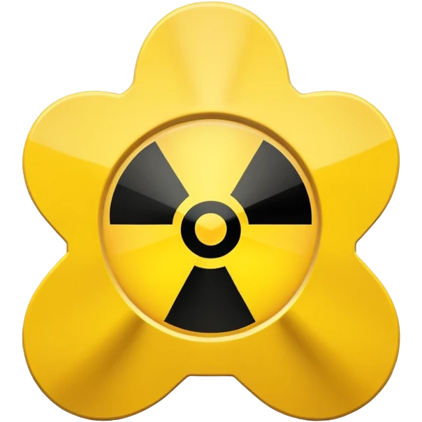 Radiation symbol emoji
