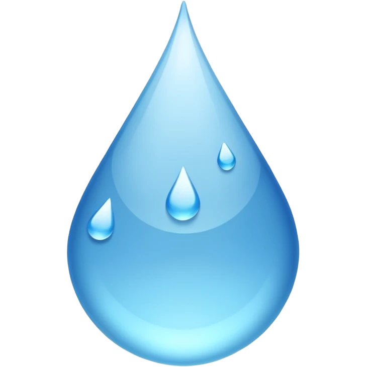 One glass water emoji