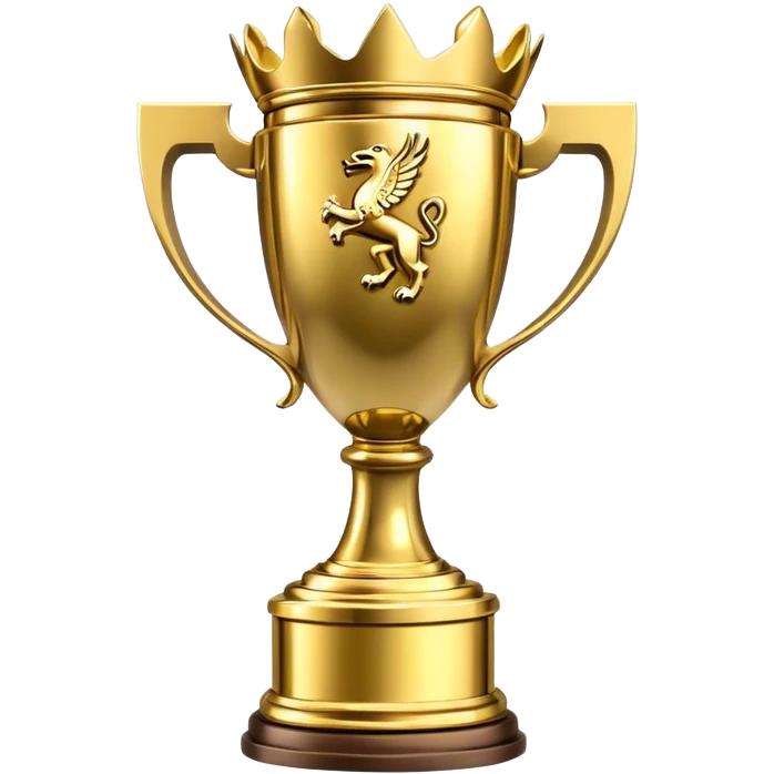 Premier league trophy  emoji