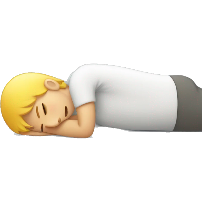 exhausted emoji