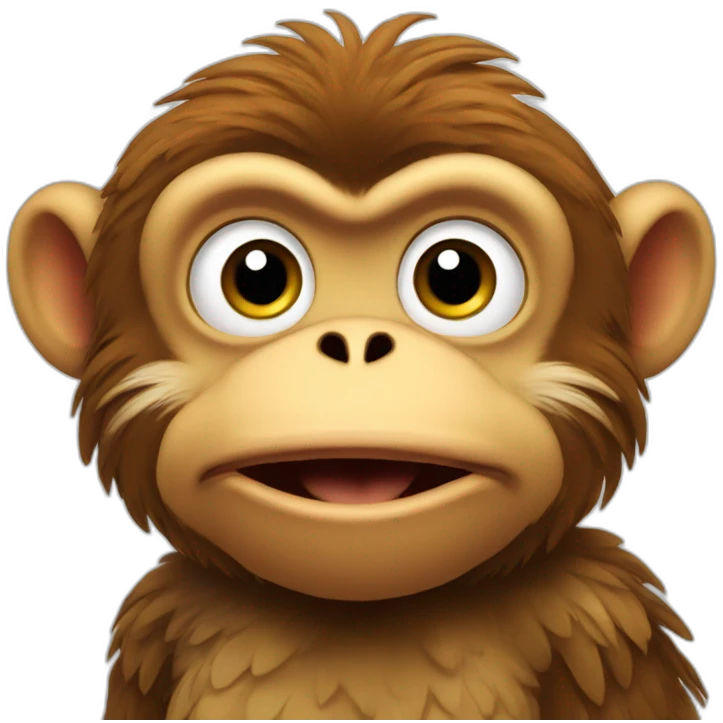 chicken monkey emoji