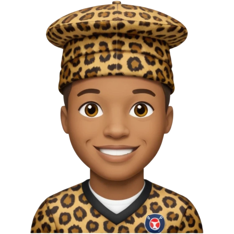 Kylian Mbappé général Mobutu emoji