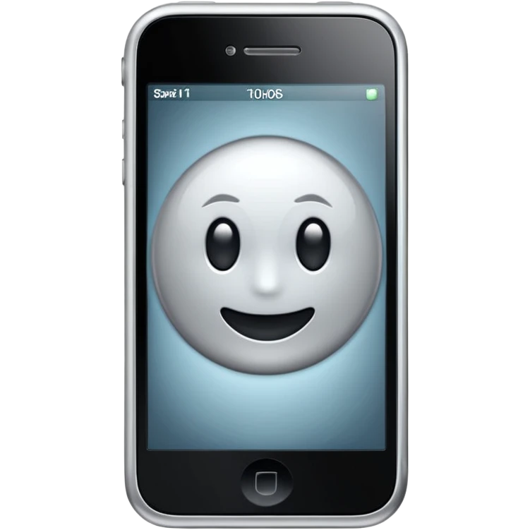 iPhone 3GS Plecki emoji