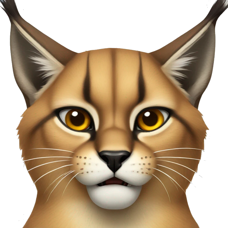 Caracal being angry emoji