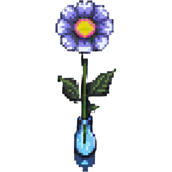 liquid flower emoji