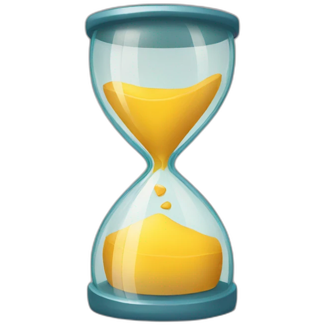 hour glass emoji