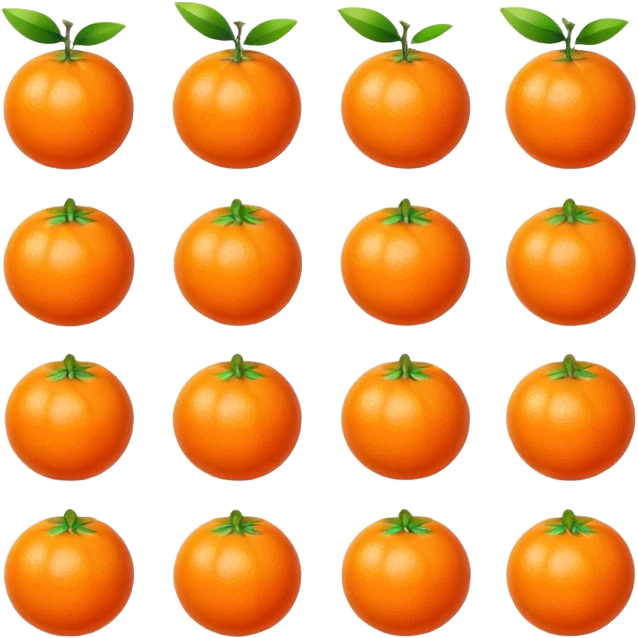 tangerine emoji