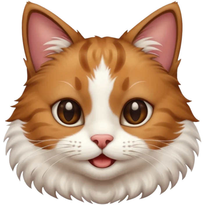 Cat happy bruin emoji