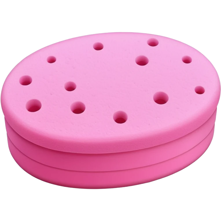Pink makeup sponge  emoji