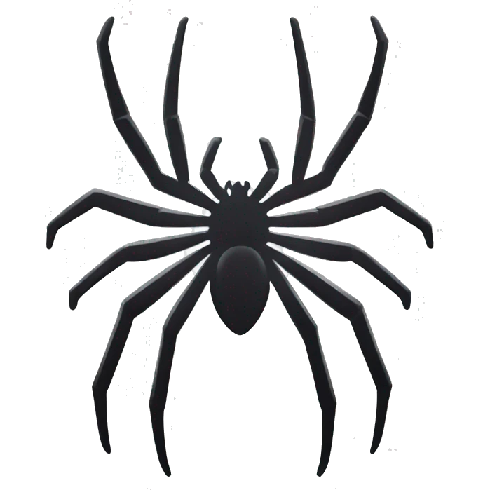 Spider man white spider logo emoji