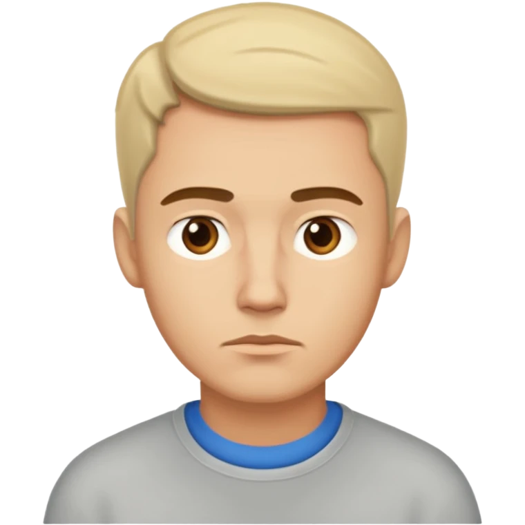 ligth man thinking emoji