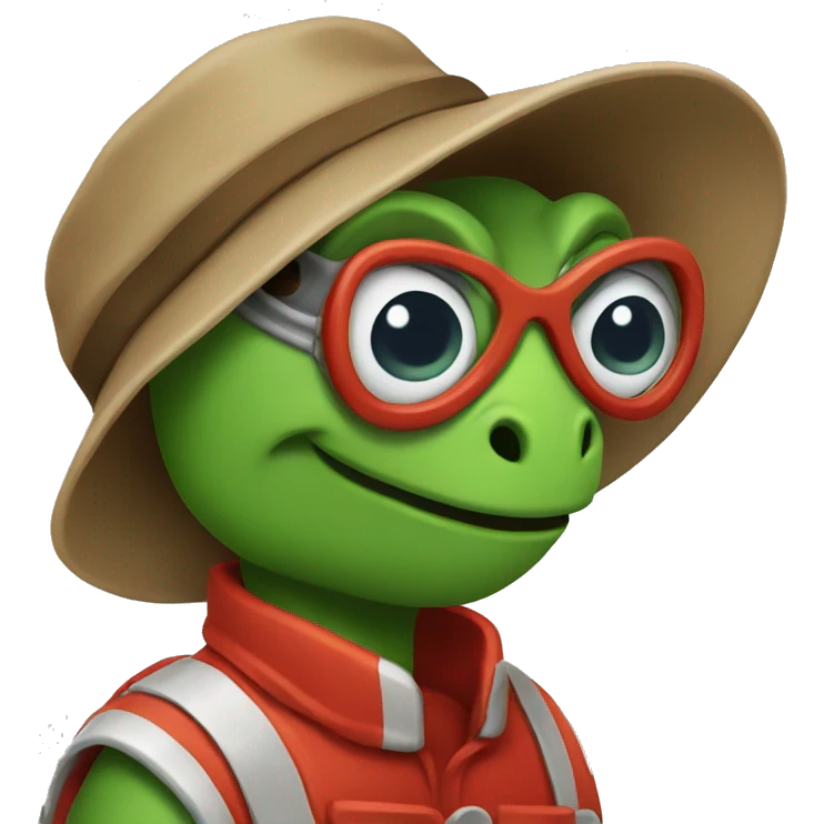 red painter turtle  emoji