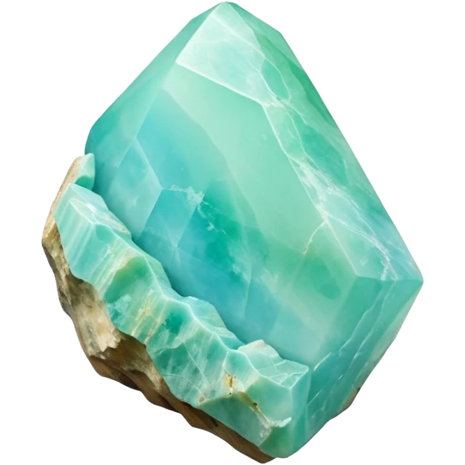 peruvian opal gemstone raw crystal emoji