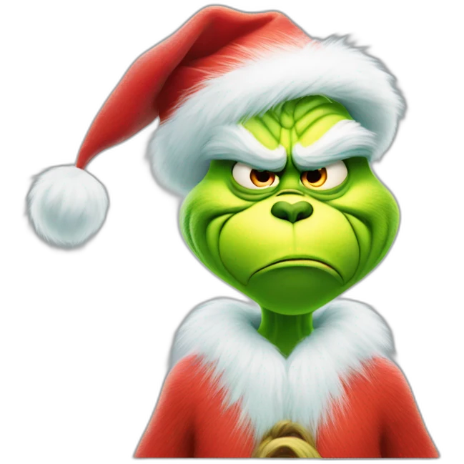 the grinch angry emoji