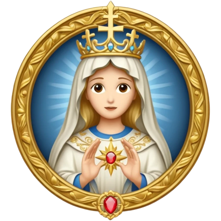 ave maria's emblem  emoji