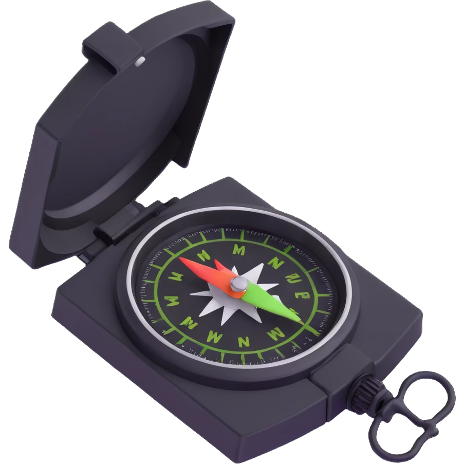 military tactical compass emoji