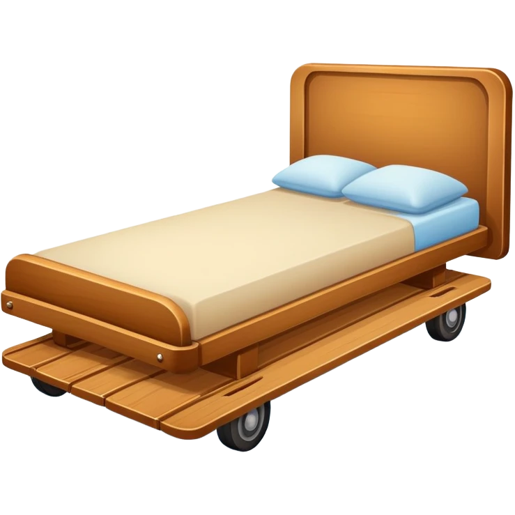 Flat bed emoji