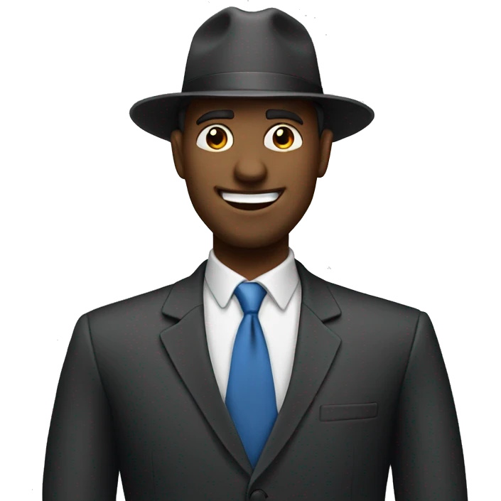 Boss happy text emoji