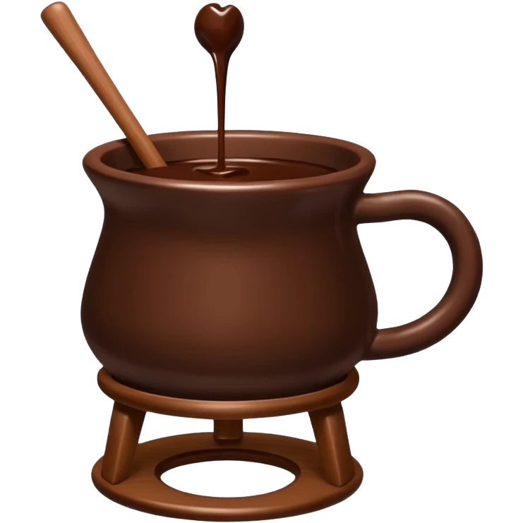chocolate fondue emoji