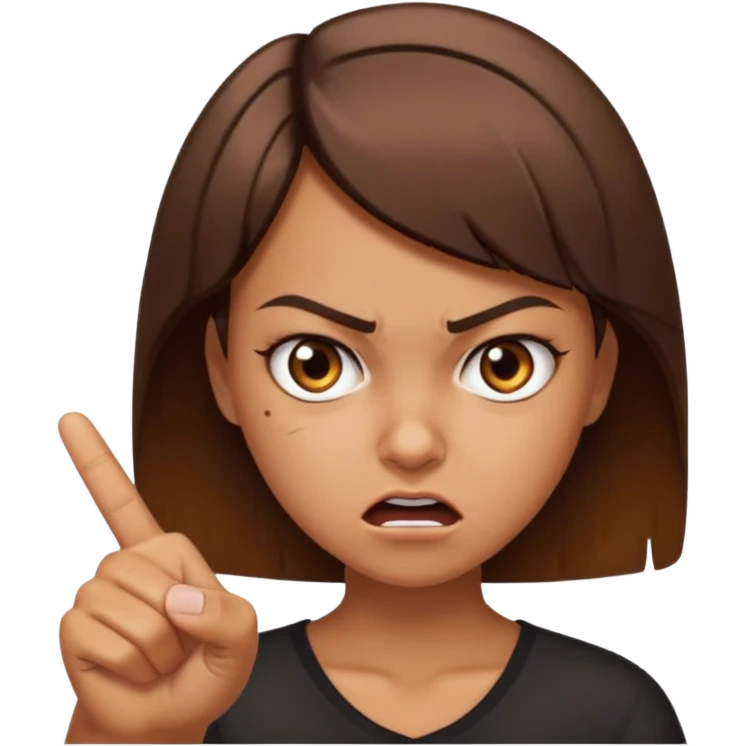 неко девка посылает тебя нахуй emoji