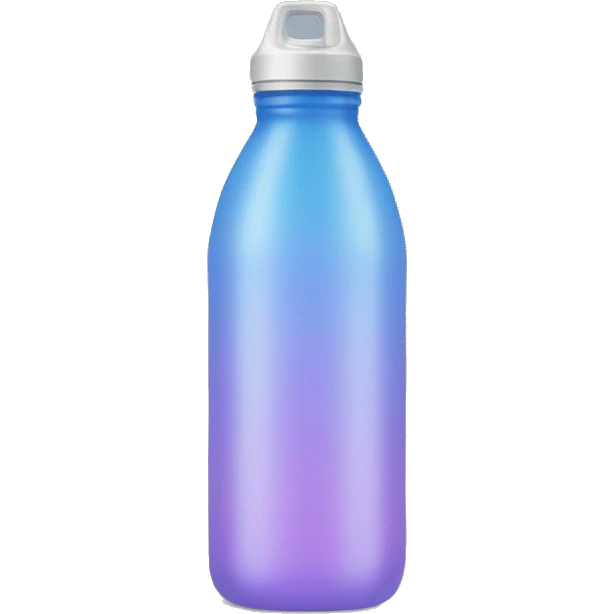 Water bottle  emoji